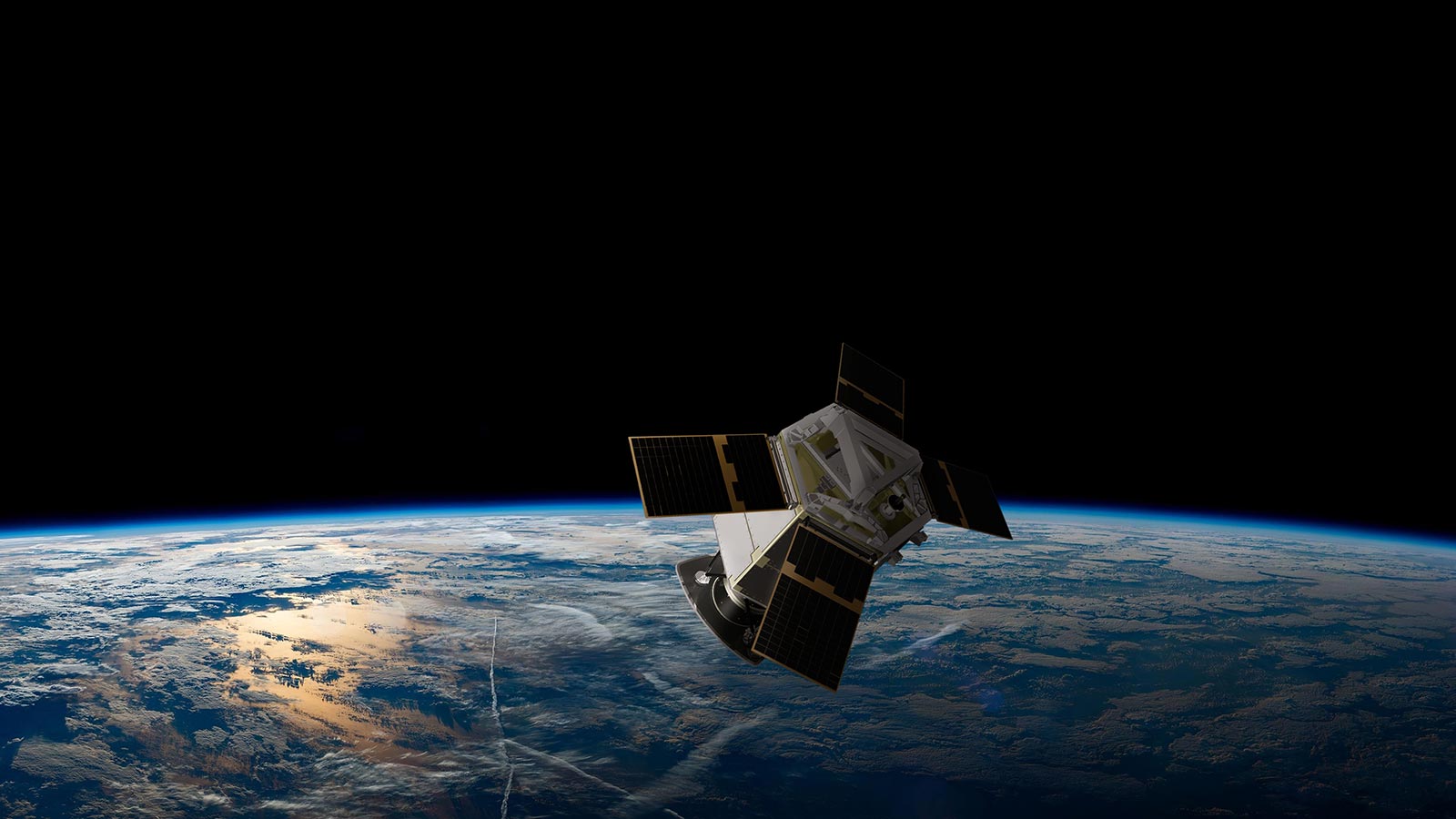 GEOSAT Satellite in Space